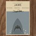 JAWS 16x12 Movie Poster - Shark Week