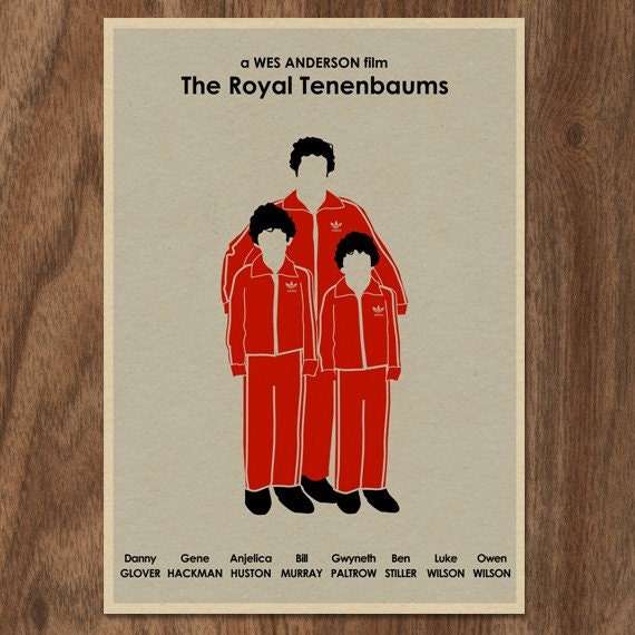 Movie Poster THE ROYAL TENENBAUMS 16x12 Print
