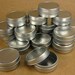 1/4 Oz. Silver Round Metal Tins - Set of 48 Tiny Containers