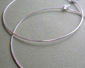Hoops - Silver, Extra-Large