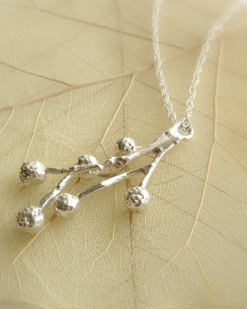 Eucalyptus Bud Necklace