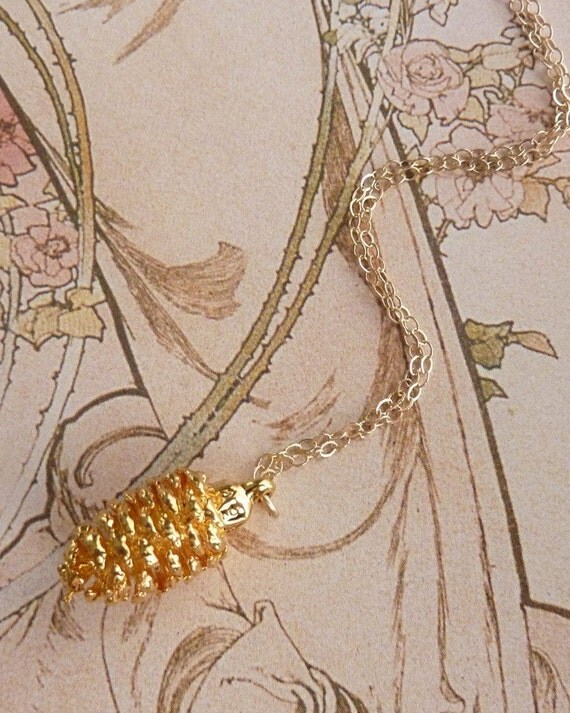 Pine Cone Necklace