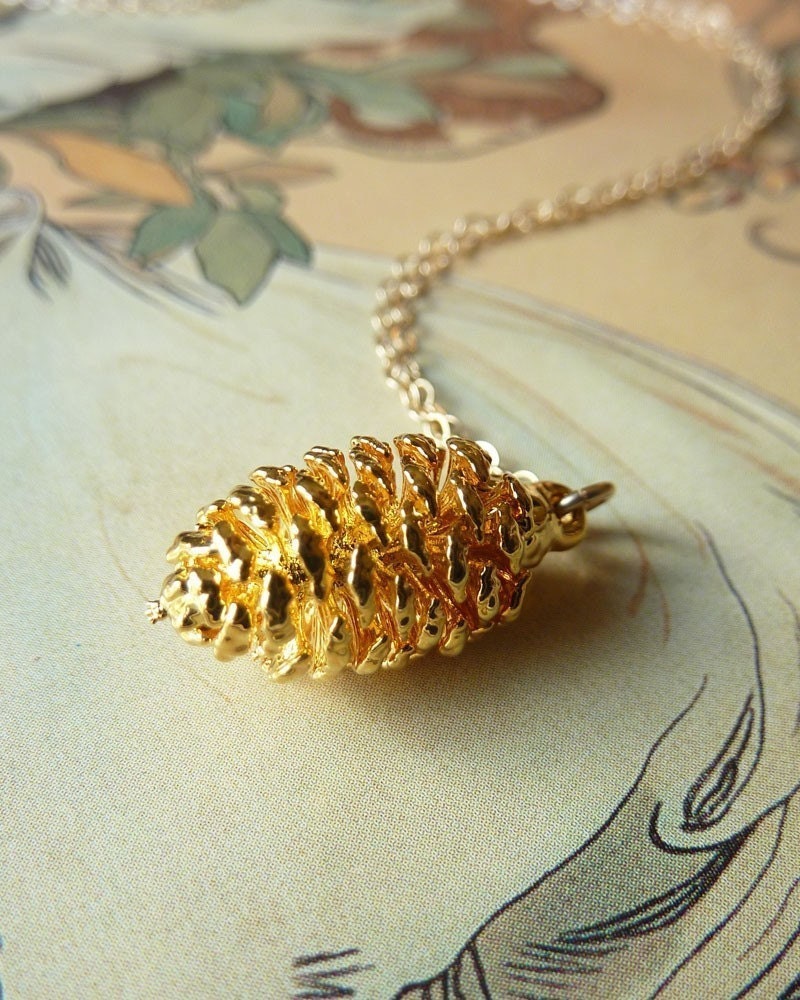 Pine Cone Necklace