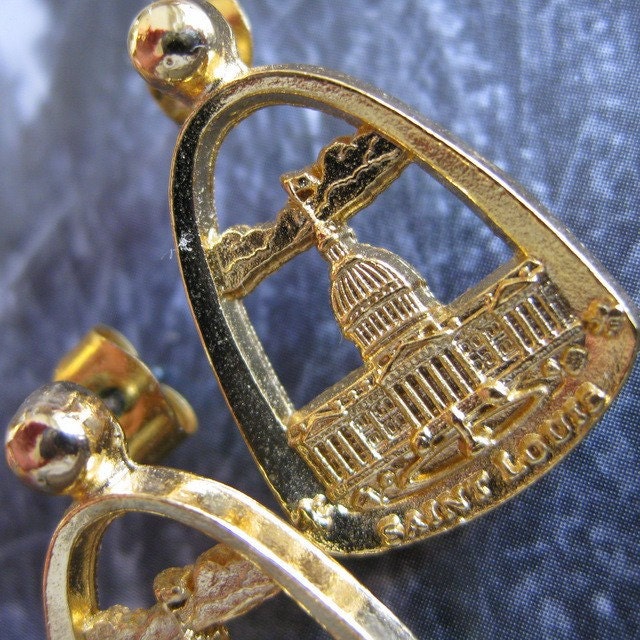 Vintage Meet Me in St. Louis Earrings