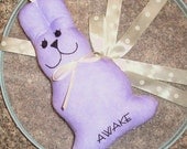 Purple Bunny Door Hanger