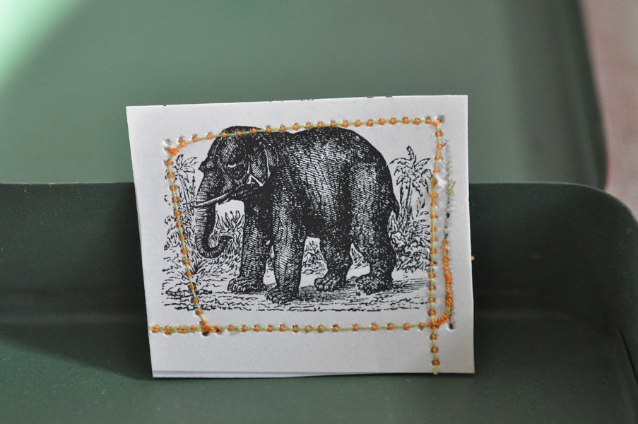 SOLD Anna the Old Elephant a Raggedy Folk Art Doll