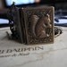 Squirrel Book Locket, Antique Brass Jewelry, Storybook, Woodland Wedding