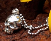 Skully Charm Necklace