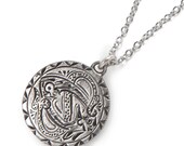 Celtic Lovers Knot - Sterling Love Token Necklace