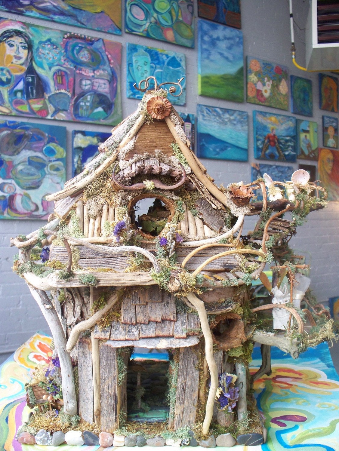 The Little Fairy's House in the Woods