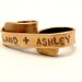 Copper Two Finger Ring, Personalized Two Finger Ring, Personalized Jewelry