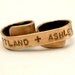 Copper Two Finger Ring, Personalized Two Finger Ring, Personalized Jewelry