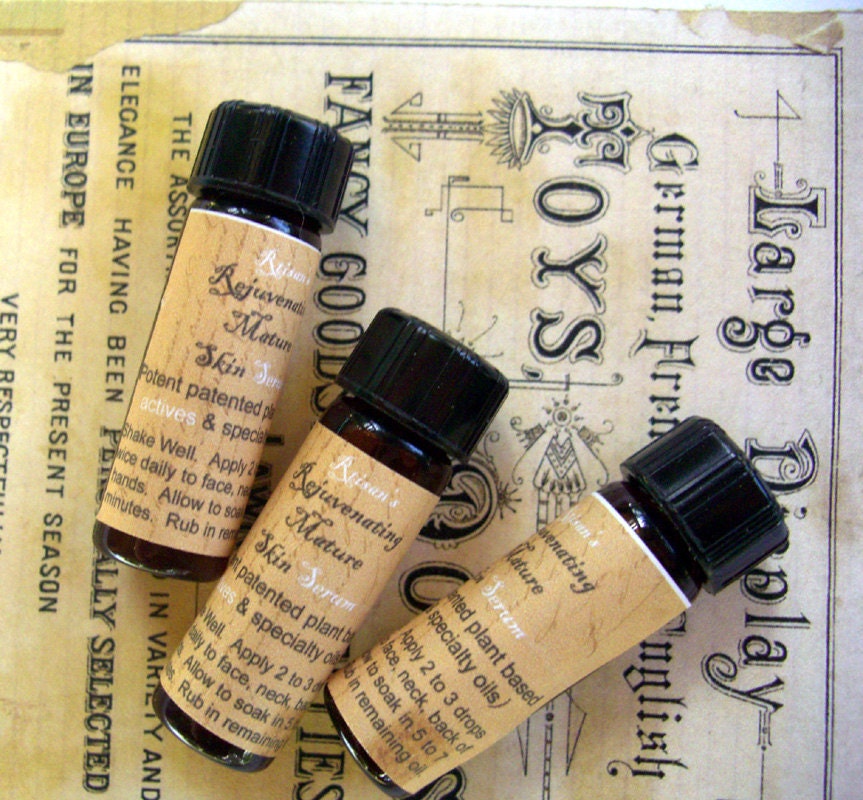 Mature skin Sample serum - rejuventating  -Potent patented plant based actives and luxury oils