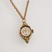 Art Deco Small Watch Redesigned Vintage Necklace