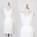 1960's White Wiggle Dress Cocktail Party Bow