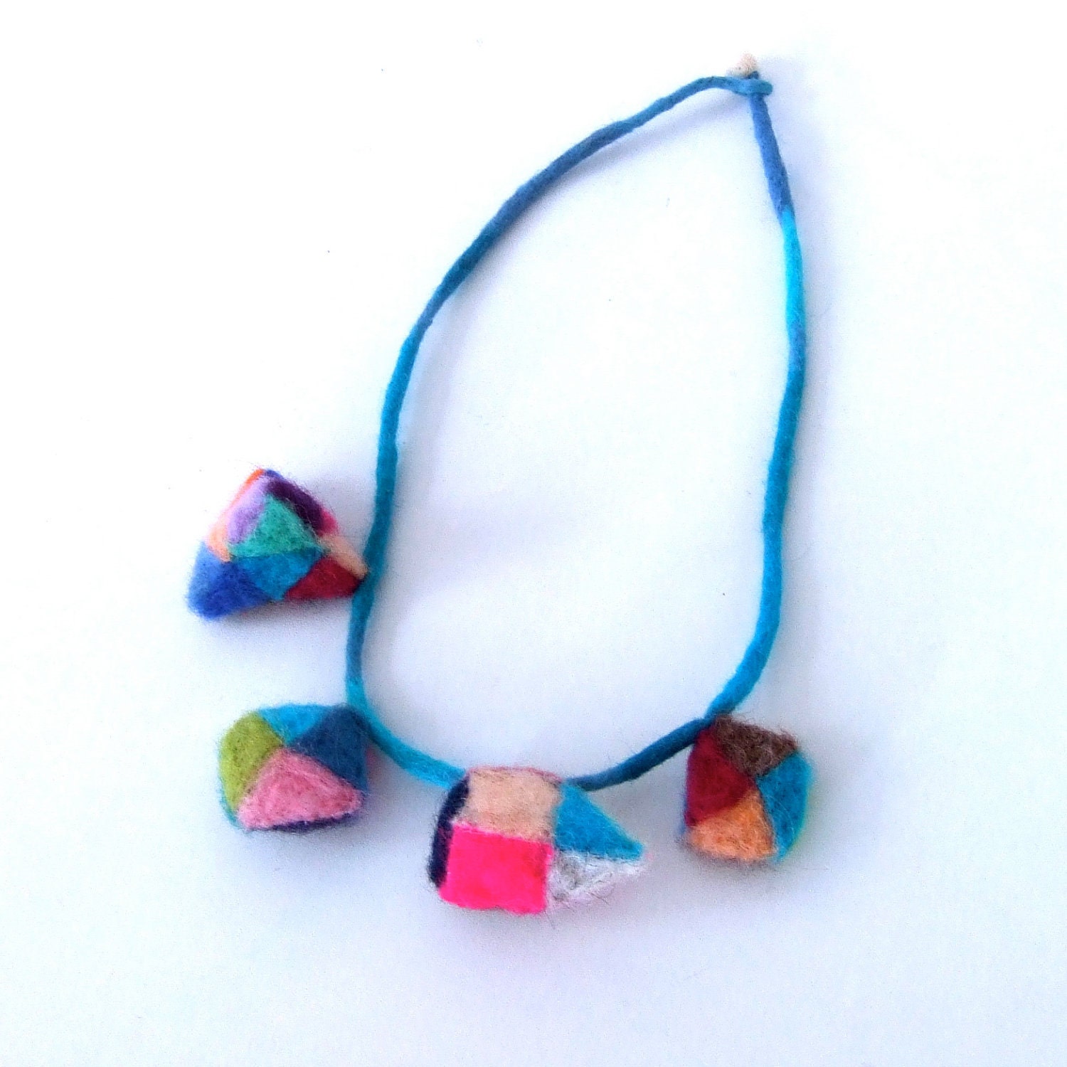 Felt necklace
