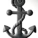 1950s Nautical Lamp Vintage Cast Iron Anchor With Ship Shade Mid Century