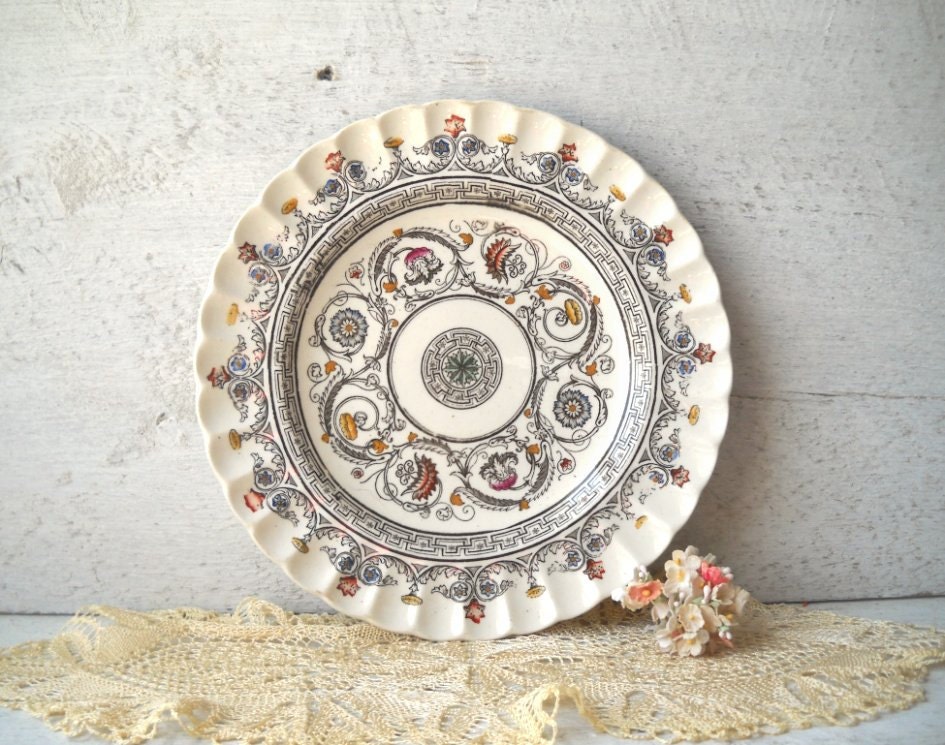 Spode Copeland Luncheon Plate Florence Vintage