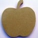 APPLE unfinished 8 inch shape