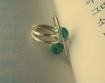 Tiny Blue Earrings