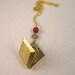Vintage Locket and Jade Necklace