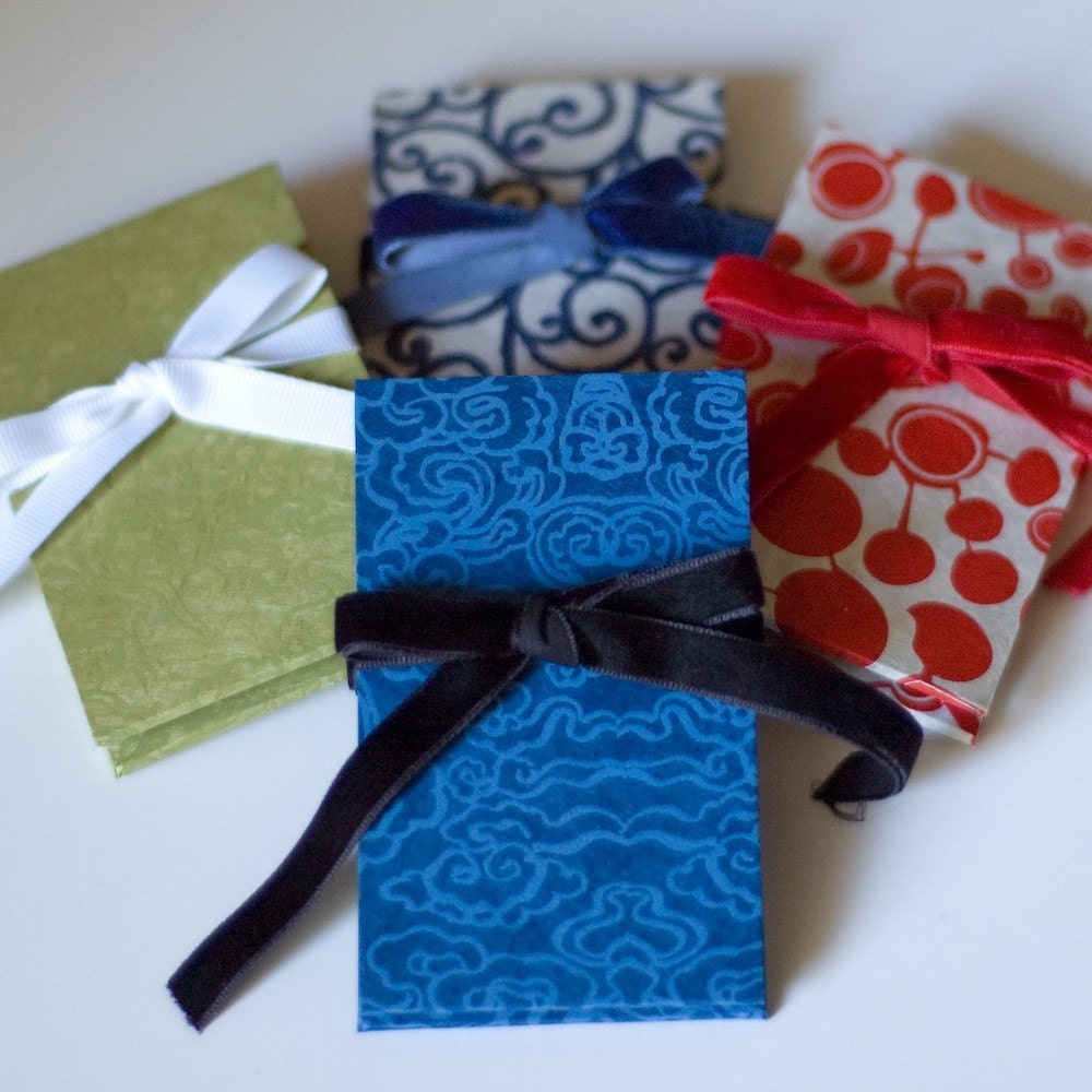 MOO minicard album - dark blue