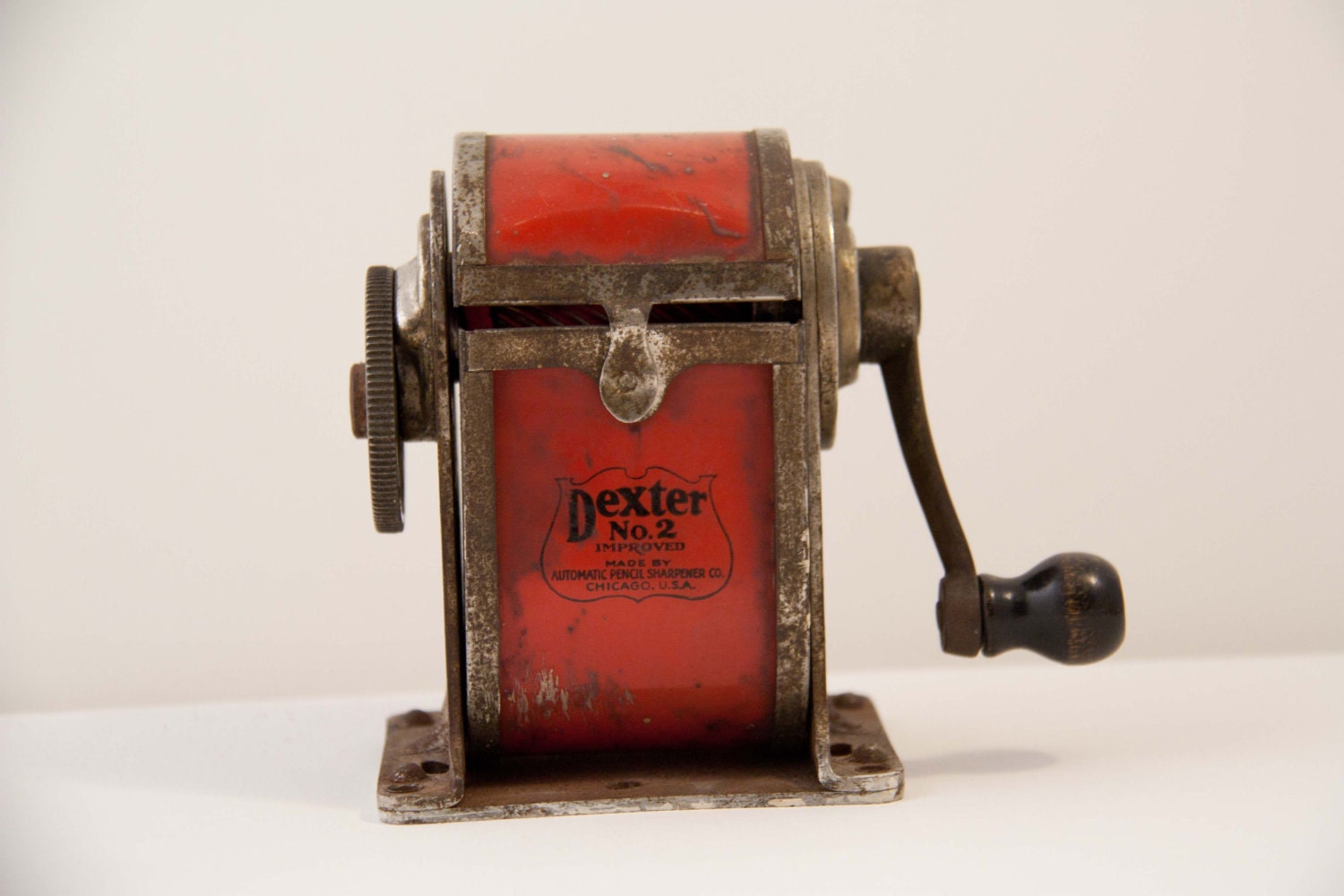 Items similar to Dexter Old Fashioned Pencil Sharpener School Vintage