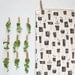 Tea towel - Sprouts, in blackboard