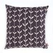 Cushion cover 50x50cm - Solid Orla, in Plum