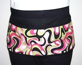 Retro Swirls Money Apron