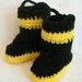 Baby Firefighter Boots  Made to Order