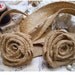 Vintage Burlap Jute Ribbon