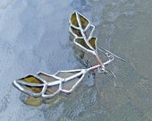 Oak Leaf Earrings from Belgian Tripel Karmeliet