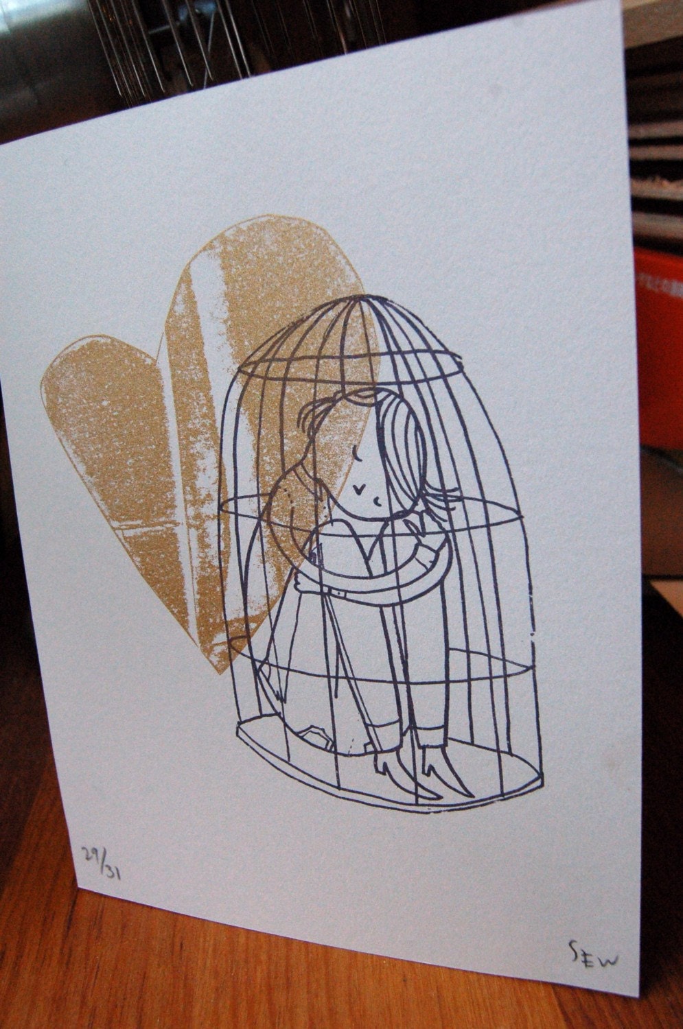 No Fear in Love Print - Limited Edition
