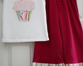 OUTFIT - Samurai PANTS and Birthday TOP - Heather Bailey - Nicey - Pick the size Newborn up to 8 Years by Boutique Mia