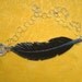Good Luck Raven Feather Necklace