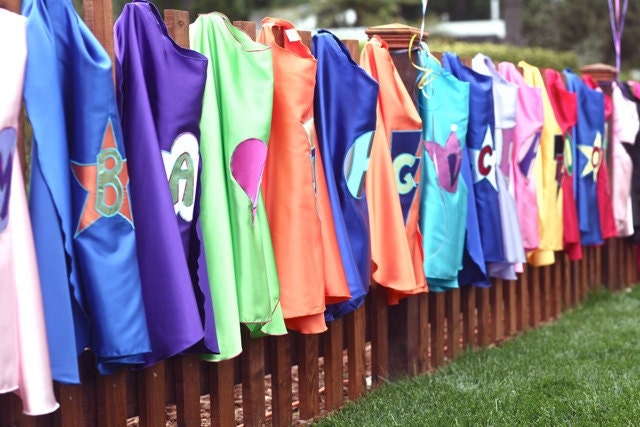 Customized / Personalized Kids Superhero Cape