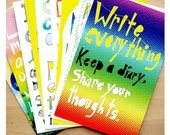 9 inspirational postcards, your choice of designs