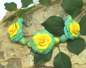 Rose Bead Set Bahama Breeze