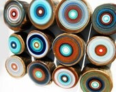 Rustic Modern Design Elements Urban Colors Gift for Dad Set of 12 SMALL