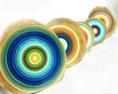 Playful Original Modern Wall Decor for a Kids Bedroom in Spring Colors