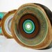 Add a rustic modern feel to your winter cabin with Tree Ring paintings  Set of 5
