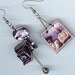 Vintage Camera Earrings 1940s Depression Era Photography HOMESTEADERS