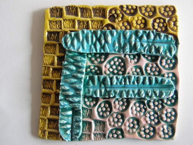 dots and rectangles tile