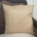Bird Letter Custom Monogram - Burlap Feed Sack Pillow