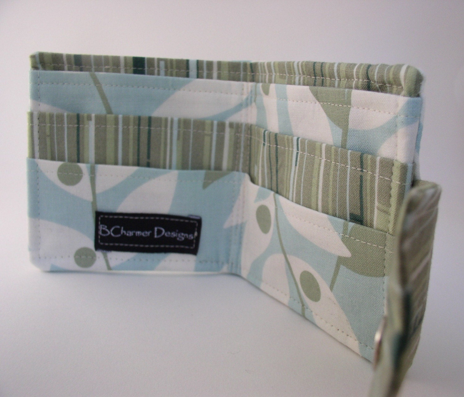 Tomboy Billfold Wallet Handmade Vegan Peaceful Bamboo