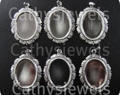 Fancy Cameo Cab Setting With Bail 25x18 Set Of Six