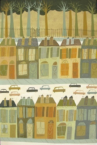 Boston.  Limited edition print by Matte Stephens
