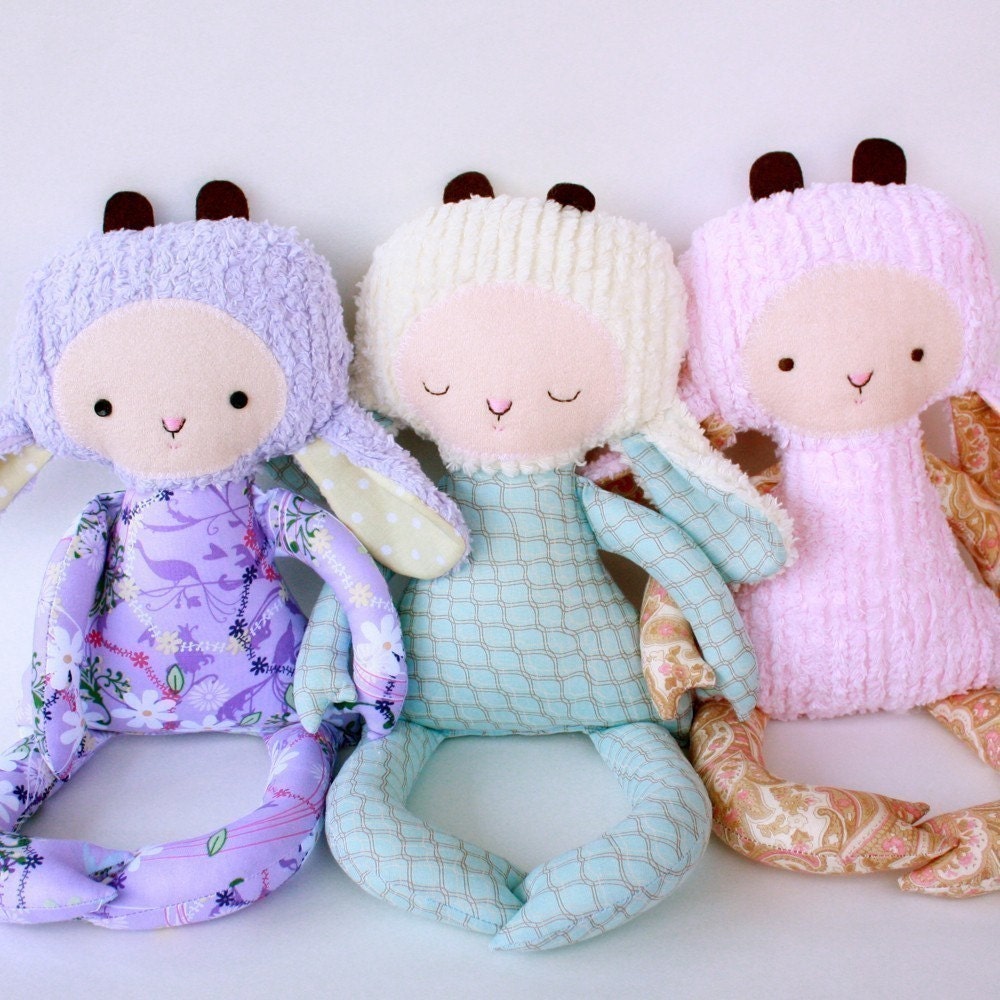 Gertie Goat PDF Doll Pattern