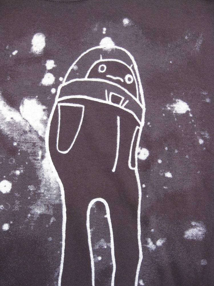 ollid tee SIZE XXL in brown